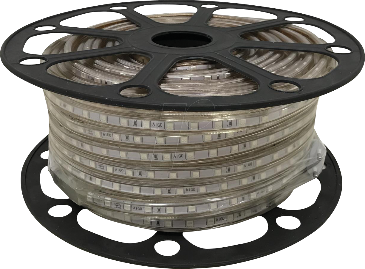 AIG 188573 - LED-Streifen 5050-60, grün, 50 m, IP65