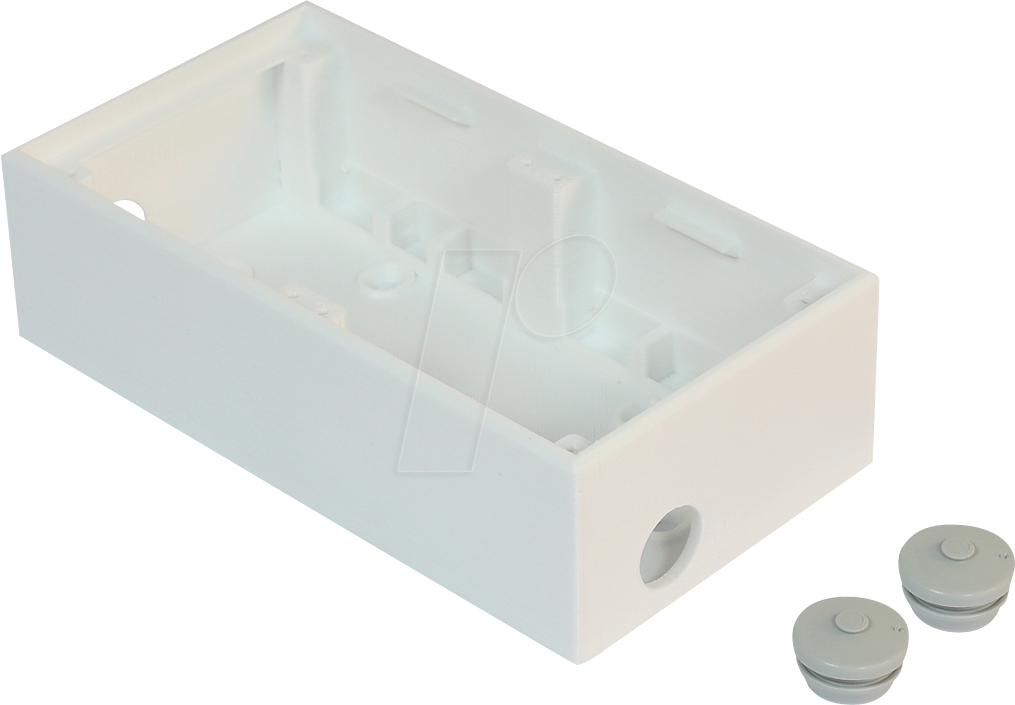 SHELLY SP3D0025 - Gehäuse für Shelly 2x Wall Switch, Aufputz, 45 mm