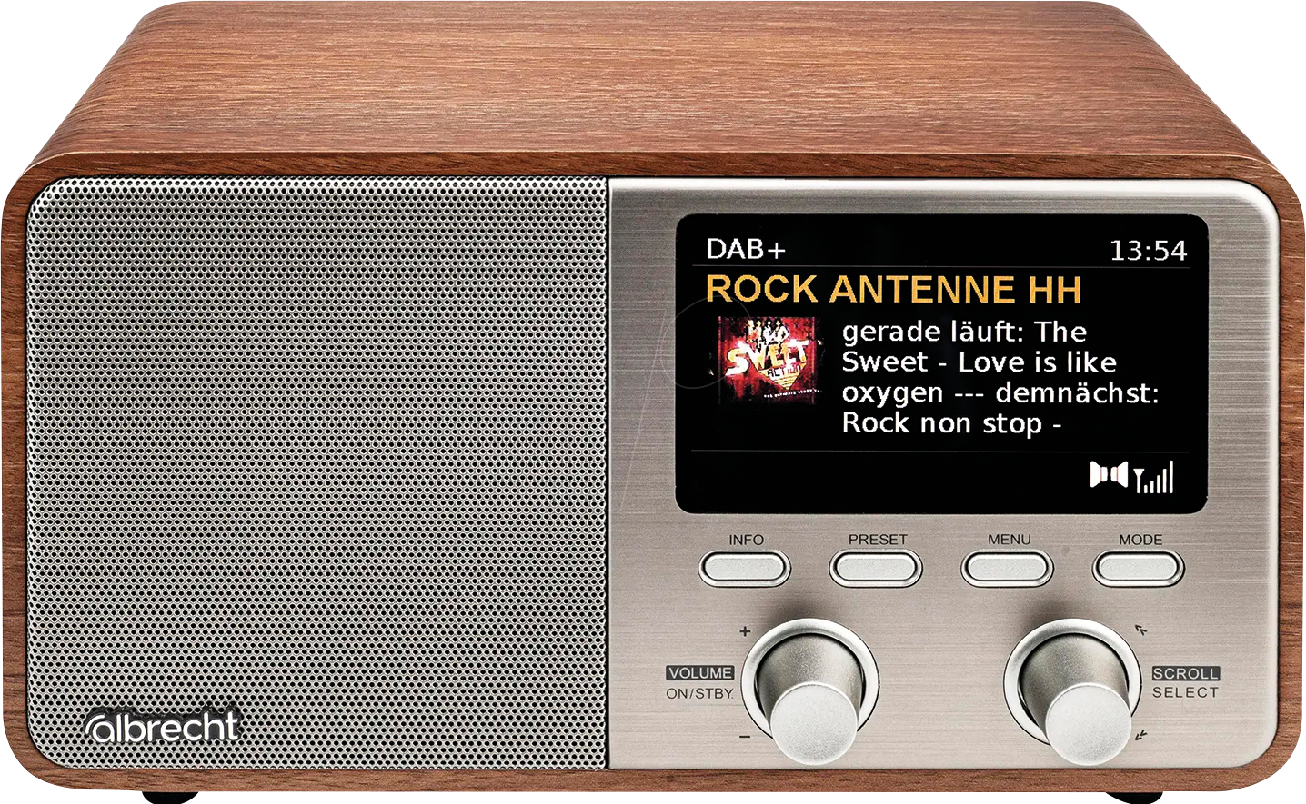 ALBRECHT DR 760 - DAB+/UKW Digitalradio, Notfallwarnungen (ASA)