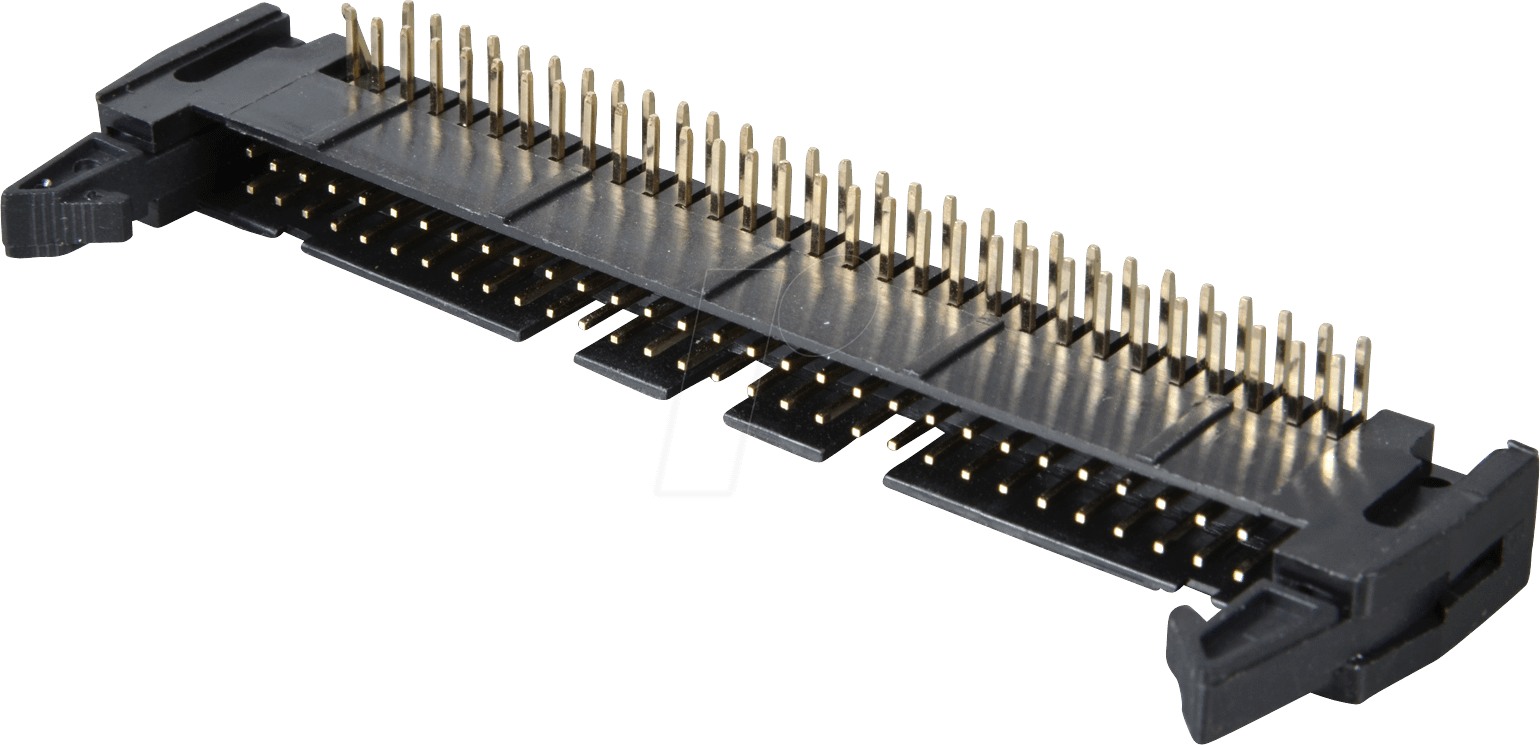 PSL 60W - Pfostenstecker, 60-polig, mit Verrieglung, gew.