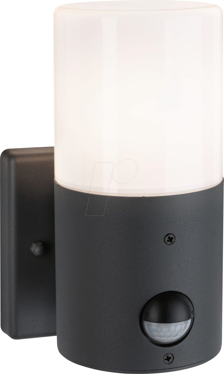 PLM 94648 - Outdoor 230V Wandleuchte Tubs PIR E27