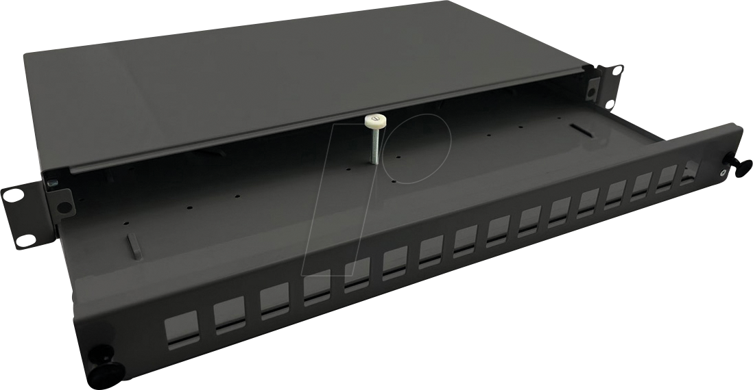 Thumbnail - ROLINE 21170351 - 19'' Modulträger, 16-Port, für LWL-Keystones, schwarz