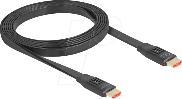 DELOCK 81002 - HDMI Kabel - Flachband, 8K60Hz, 2,0 m