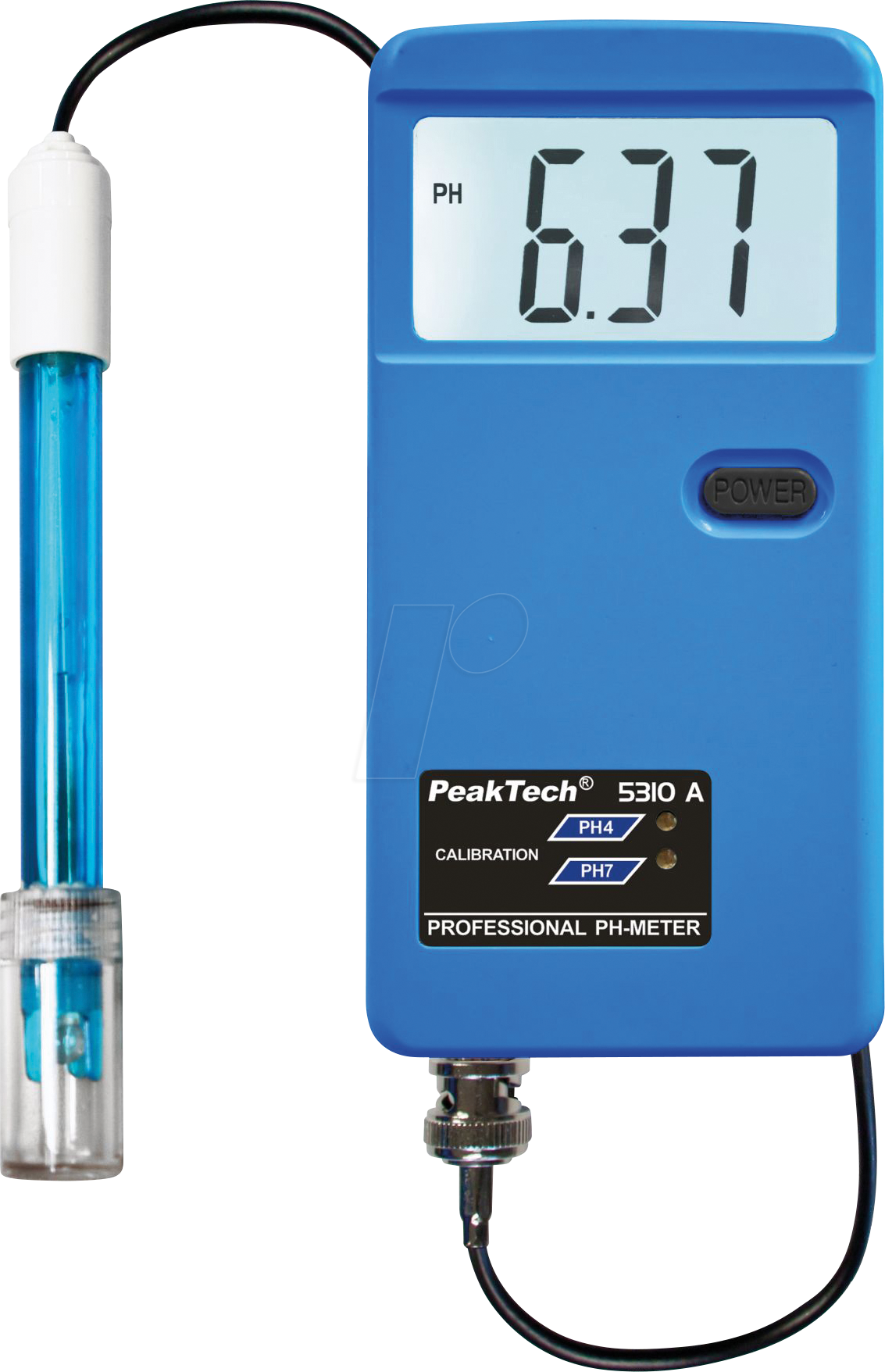 PEAKTECH 5310 A - pH-Messgerät, 0,0 - 14,0 pH