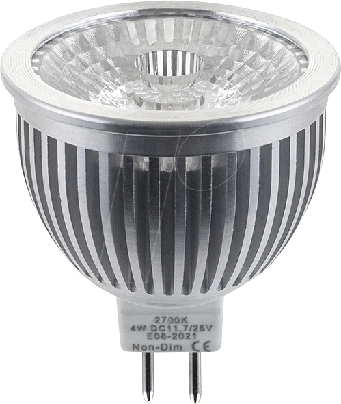 SCHI 022533123-1 - GU5.3 MR16 PMMA 50x59 280Lm 4W 827 38°