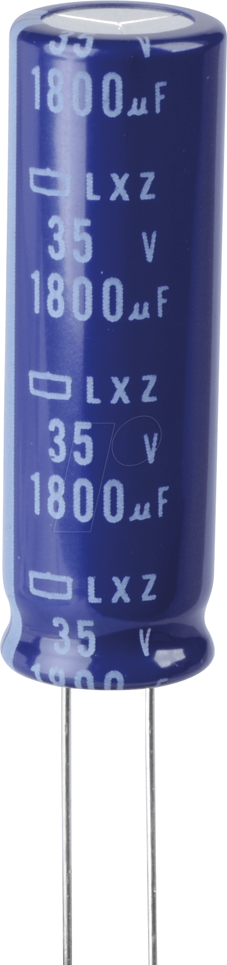 RAD LXZ 35/1K8A - ELKO, 1800µF, 35V, 105°C