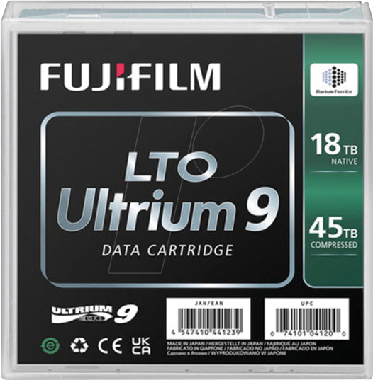 FUJI LTO 9 - LTO ULTRIUM 9 Band, 18 TB (45 TB), Fuji