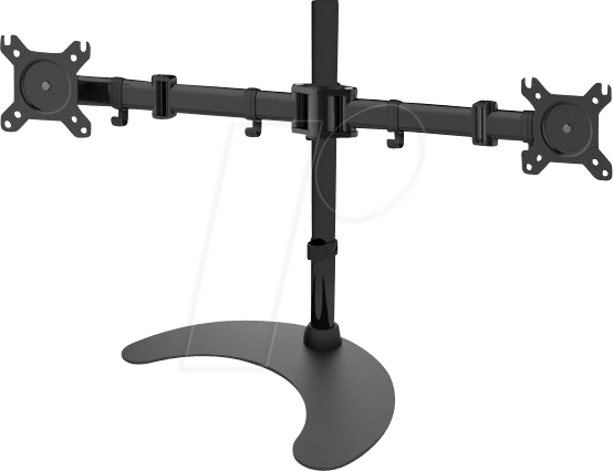 ICA-LCD-3410 - Monitorhalter 2x LCD 13” - 27” Standfuß