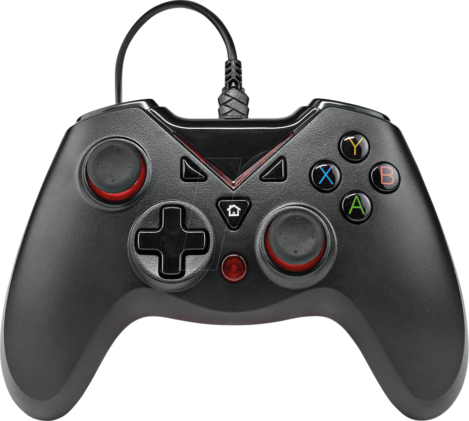 N GGPD110BK - Gamepad, USB Type-A, PC, schwarz
