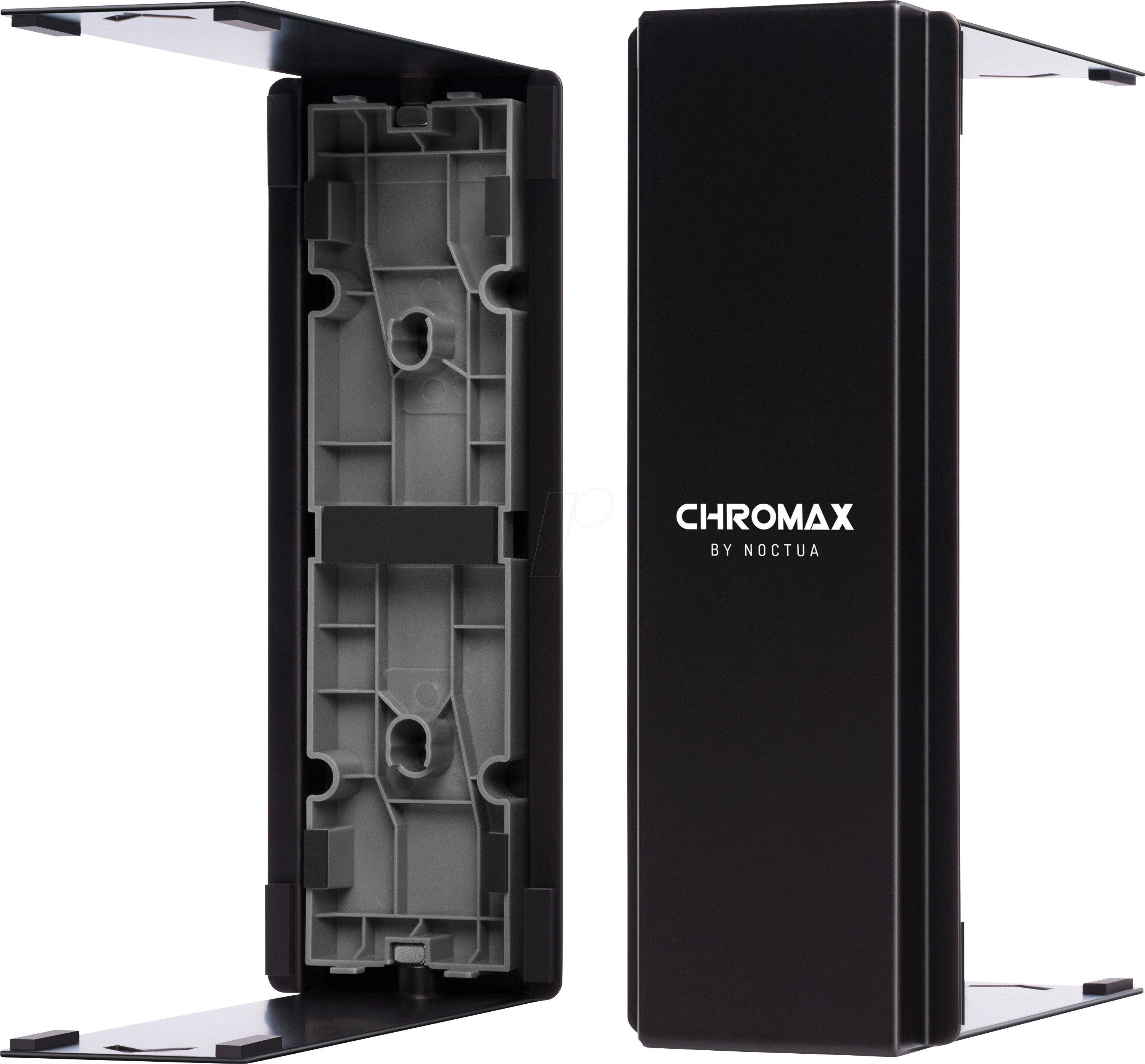 NO NA-HC6 SW - NA-HC6 chromax.black Kühler-Abdeckung für NH-U14S