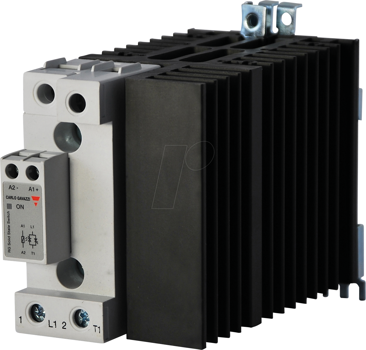 RGC1A60D60KGU - Halbleiterrelais RGC1, Kühlkörper, 1-pol, 60 A, 42 - 660 V AC