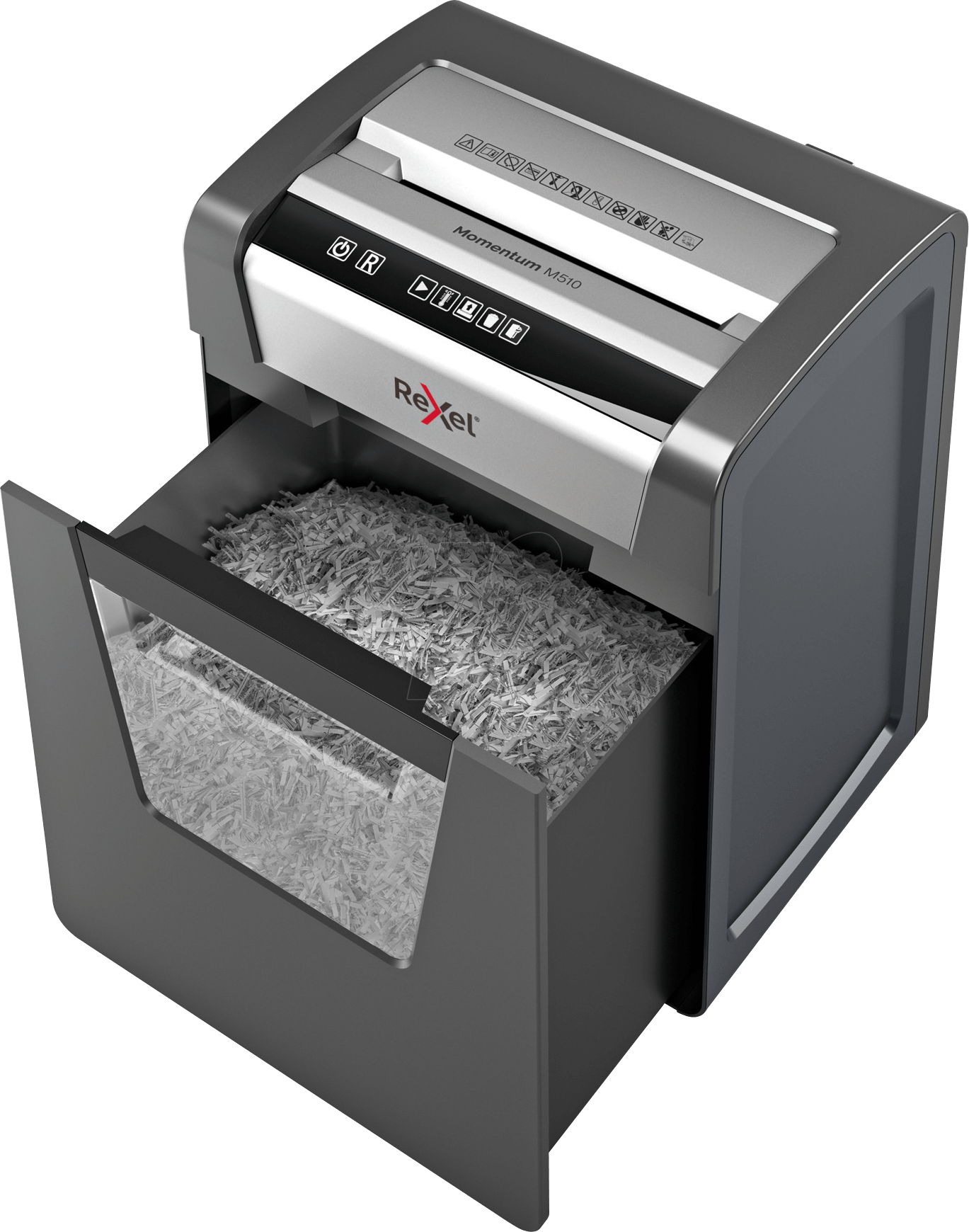 Thumbnail - REXEL 2104575EU - Aktenvernichter M510, P-5, 10 Blatt