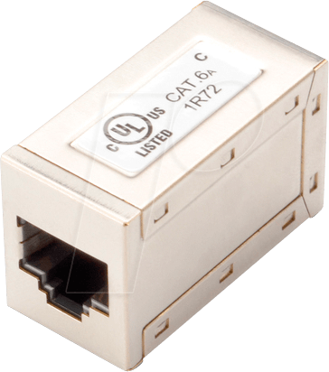 Thumbnail - DIGITUS DN93905 - Modular-Kupplung RJ45 Buchse/Buchse Cat.6a