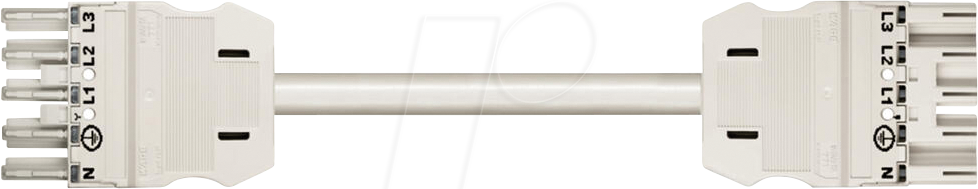 Thumbnail - WAGO 771-9506-12 - WINSTA® MIDI Verbindungsleitung, 5-pol, 1m