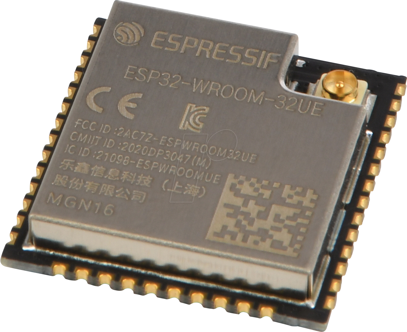 ESP32WRM32UEN16 - WiFi-Modul 802.11 2,4GHz, 150Mb/s