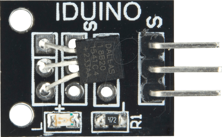 DEBO SENS TEMP4 - Entwicklerboards - Temperatursensor, digital, DS18B20