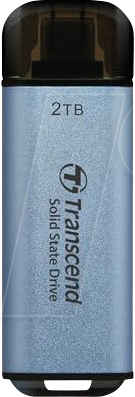 TS2TESD300C - Transcend Portable SSD sky blue 2TB