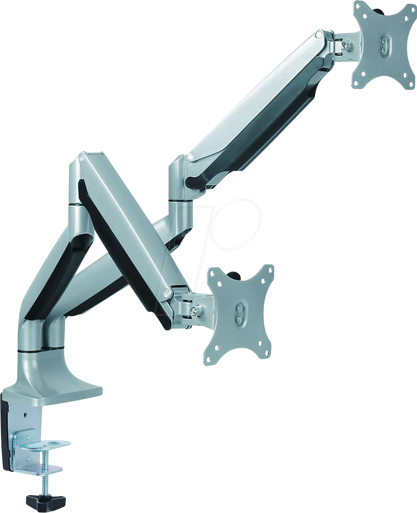 Thumbnail - VALUE 17991147 - Monitor Halter, 2 Displays, 580 mm, Tischmontage