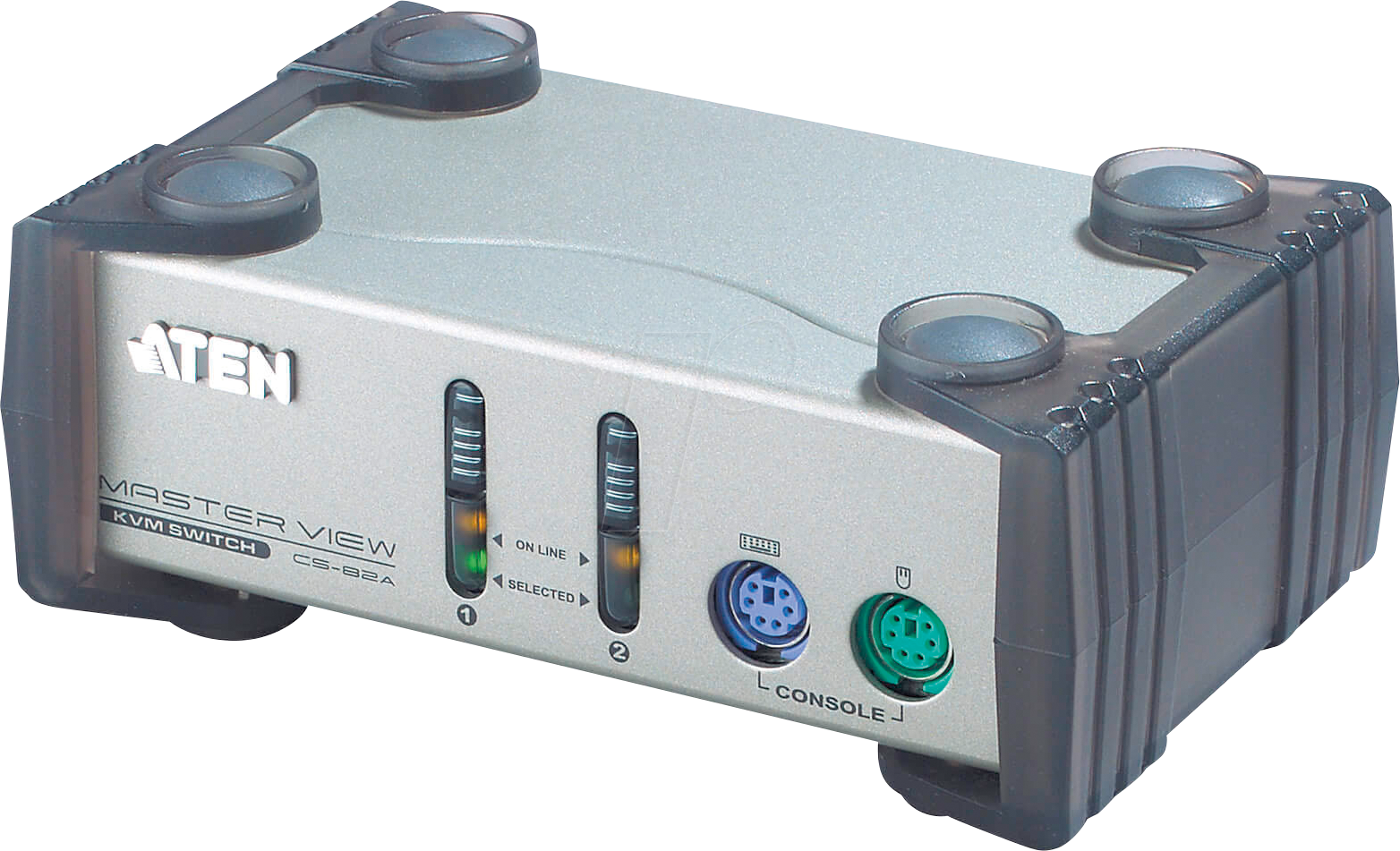 ATEN CS82AC - 2-Port KVM Switch, VGA, PS/2