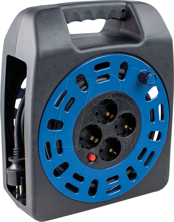 AS-SCHWABE 16415 - Kompakt Kabelbox, 15 m