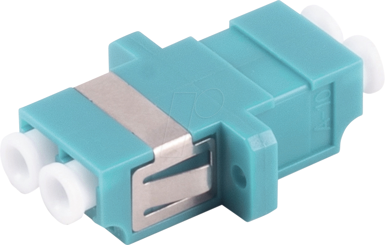 SHVP BS07-60012 - LWL Kupplung, LC / LC, Duplex, aqua