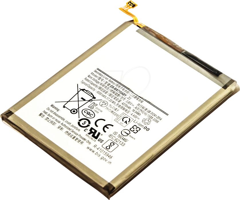 AKKU 13435 - Smartphone-Akku für Samsung-Geräte, Li-Po, 4370 mAh