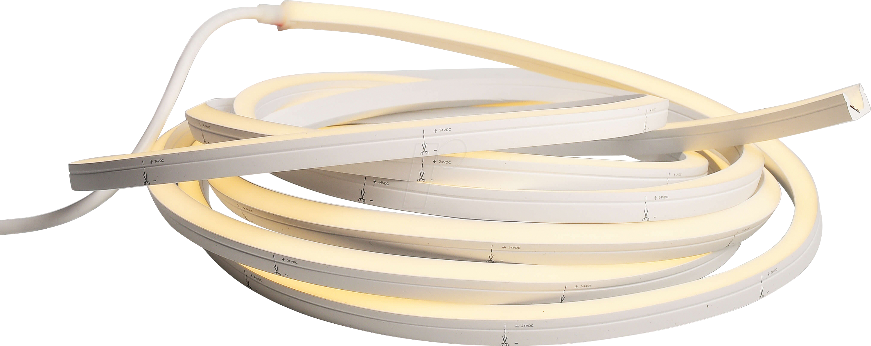 DEKO 840417 - LED Stripe, Omniflex Mini, Neon, 24V-8W, 2700K, 5m, Silikon, IP