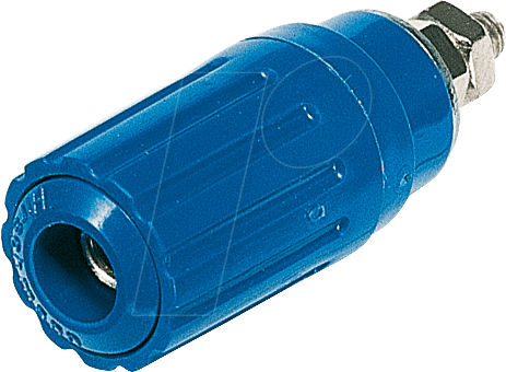 PKI 100 BL - Polklemme, 4 mm, blau