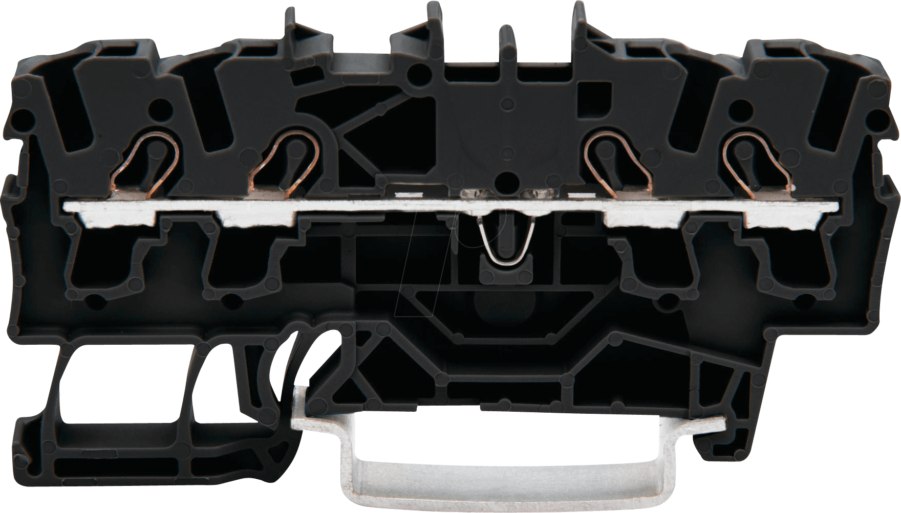 WAGO 2002-1405 - Durchgangsklemme, 4-Leiter, Ø 0,25 - 2,5 mm