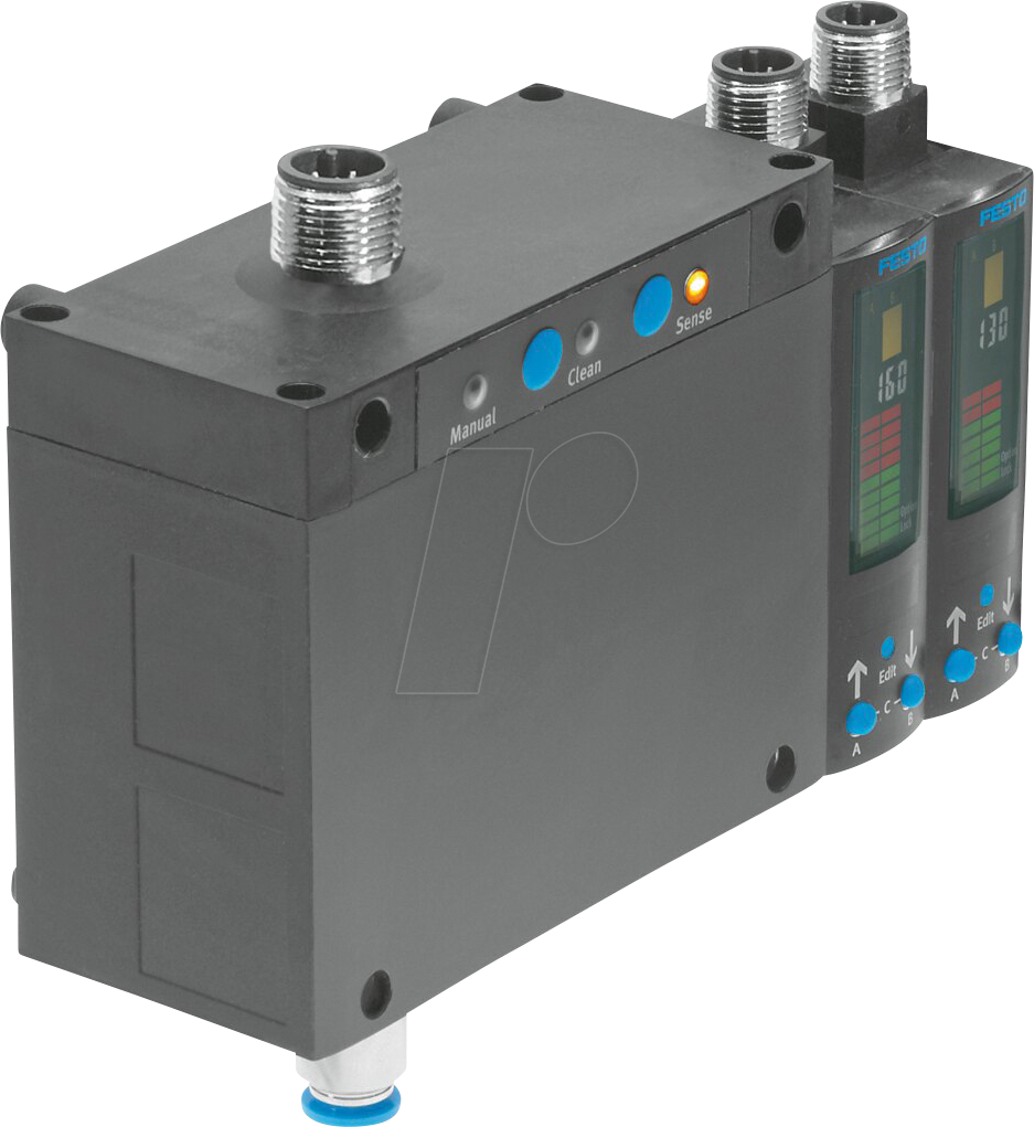 FESTO 552139 - Luftspaltsensor, 2 x PNP, Steuermodul, 2 Sensoren, Wandmontage