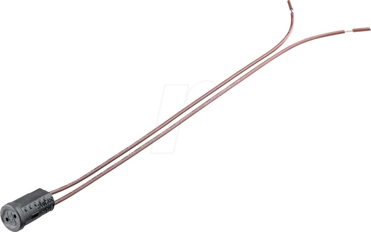 HAL-SOCKEL G4 M - Lampenfassung für Halogenlampen, G4, Spezialplastik, schwarz