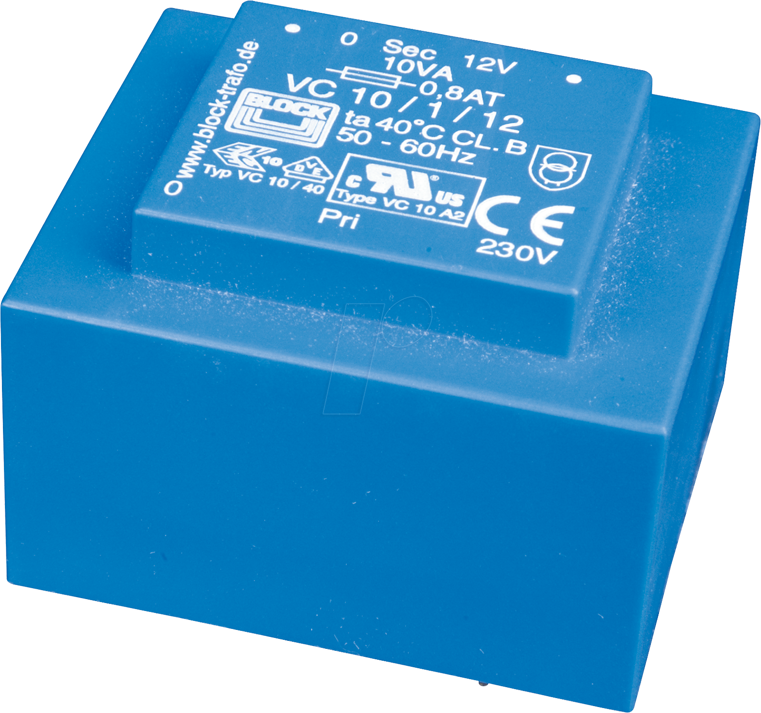 Thumbnail - EI 48/16,8 206 - Printtrafo, 10 VA, 2x 6 V, 2x 834 mA, RM 27,5 mm