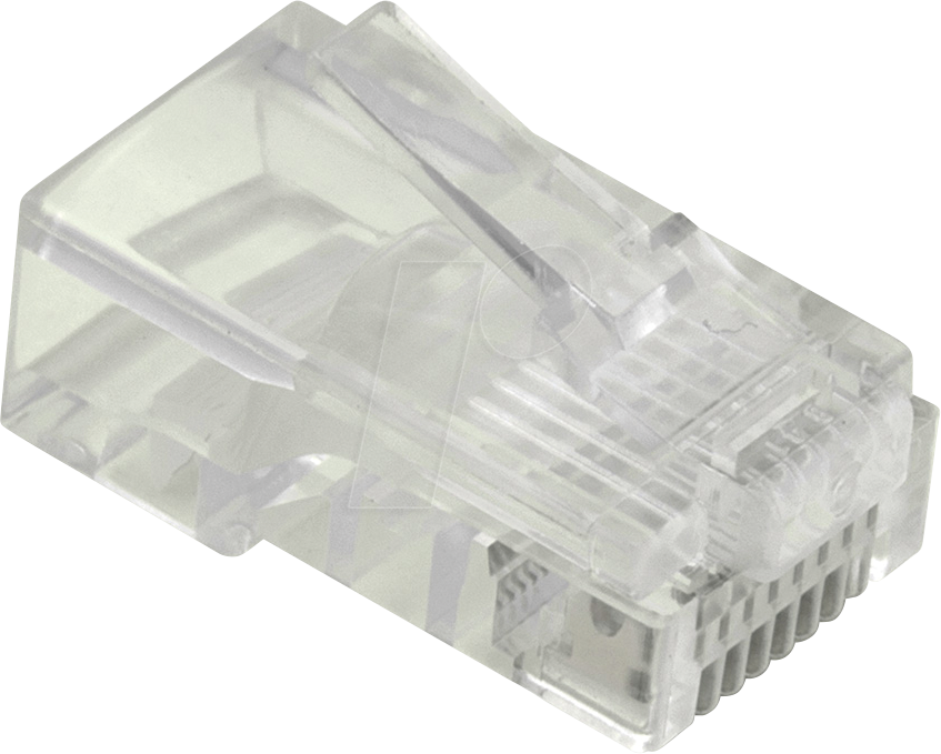 Thumbnail - VALUE 21993060 - Modularstecker RJ45, Cat.5e, ungeschirmt, 10 Stück