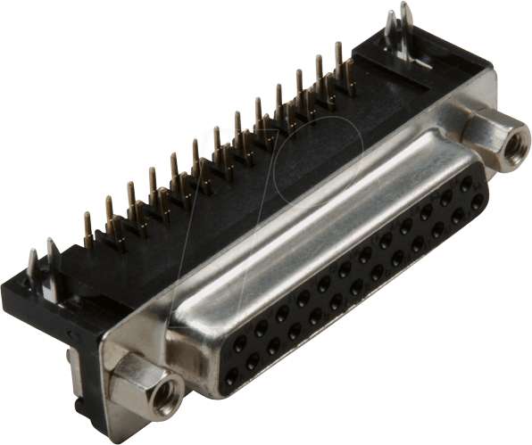 BKL 10121008 - D-Sub Buchsenleiste, gewinkelt, 9-polig