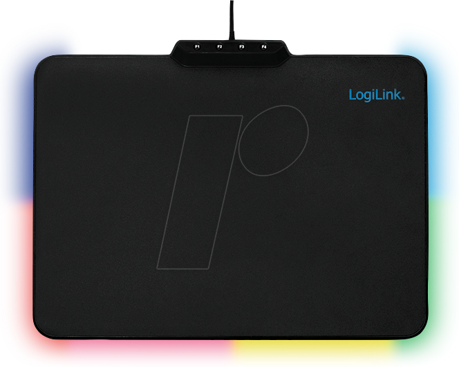 LOGILINK ID0155 - Mauspad, Gaming, mit RGB-LED Beleuchtung