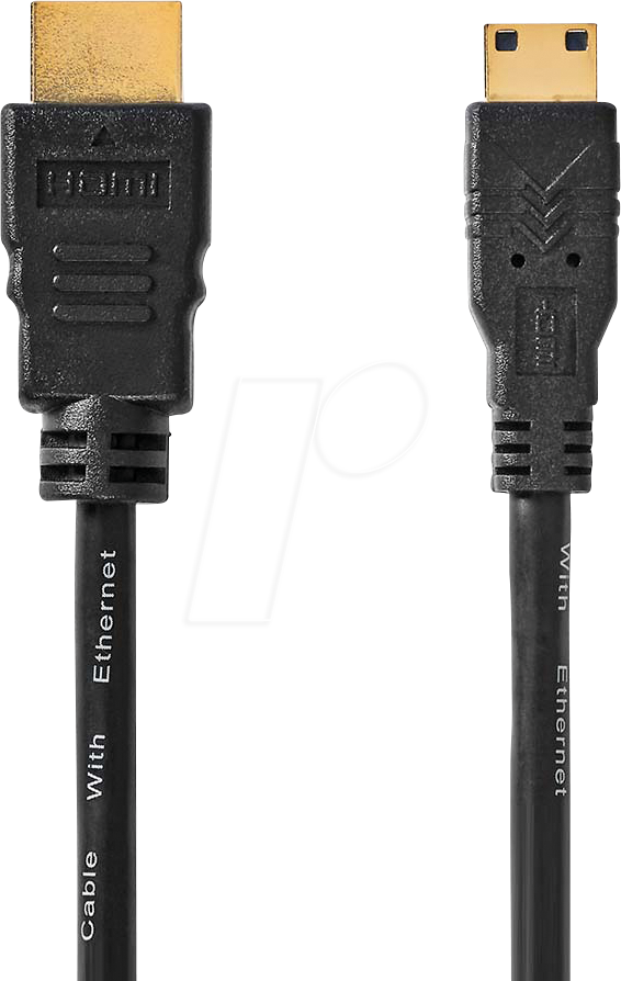 N CVGL34500BK15 - High Speed HDMI Kabel, HDMI Stecker HDMI Mini Stecker, 1.50m
