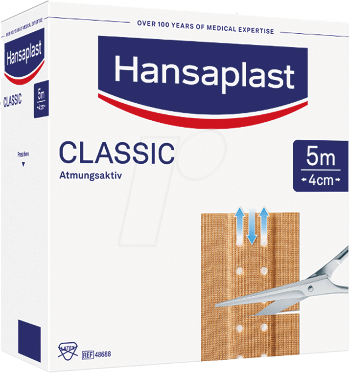 Thumbnail - HNP CL 5MX4CM - Hansaplast Classic Standard 5 m x 4 cm