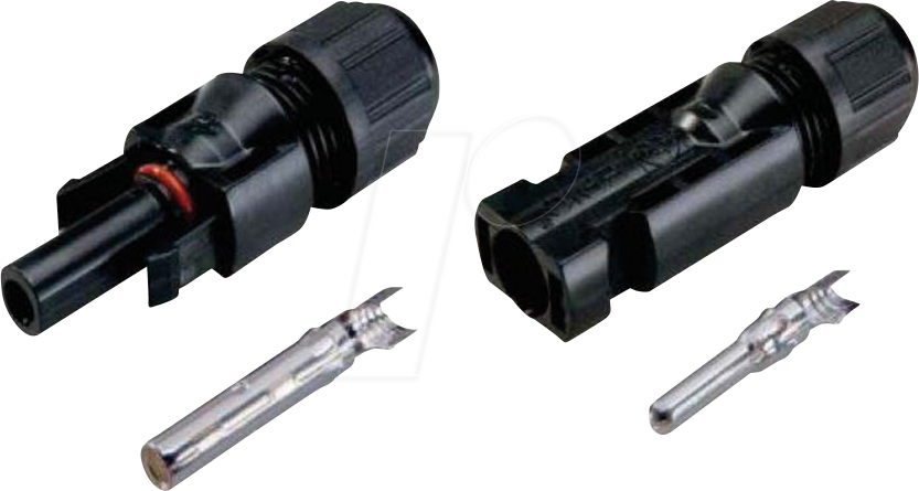 PV STBU 4 - Photovoltaik Steckverbinder, Stecker + Buchse