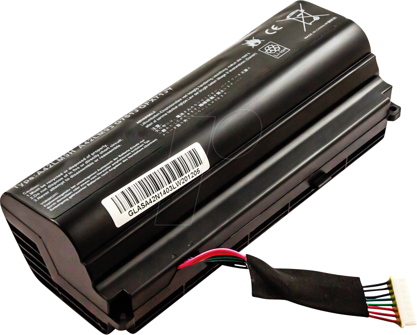 AKKU 53942 - Notebook-Akku für ASUS, Li-Ion, 5200 mAh