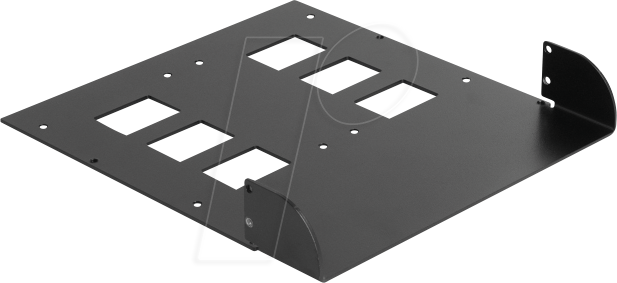 DELOCK 18003 - 5.25'' Einbaurahmen für 2x Wechselrahmen Delock 47011 / 47005