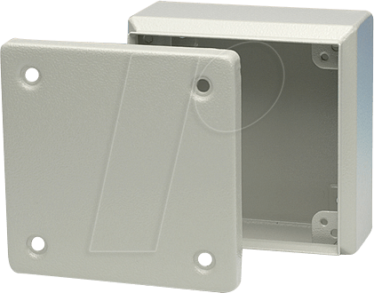 KL1523.010 - Klemmenkasten, 200 x 200 x 80 mm, silber, IP66