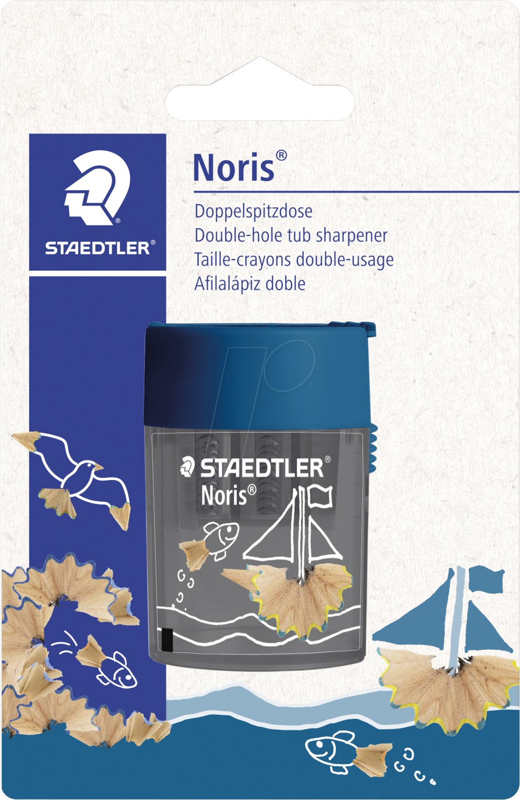 STAEDTLER 512003 - Dosenspitzer, schwarz/blau