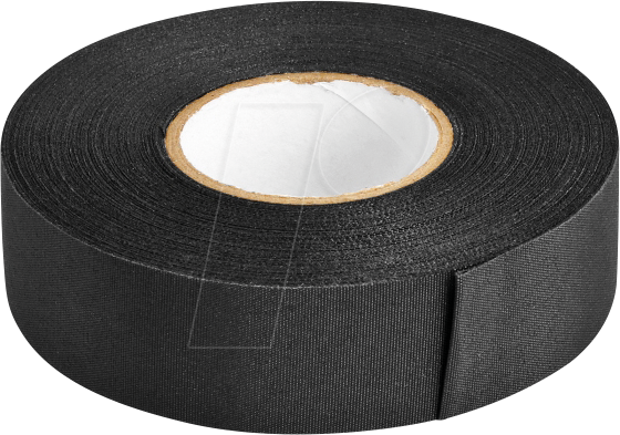 DELOCK 20912 - Gewebeband 25 m x 25 mm reißfest selbstklebend schwarz