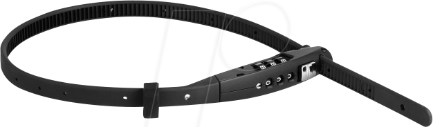 NAVILOCK 20930 - Universal Sicherungskabelbinder, Zahlenschloss