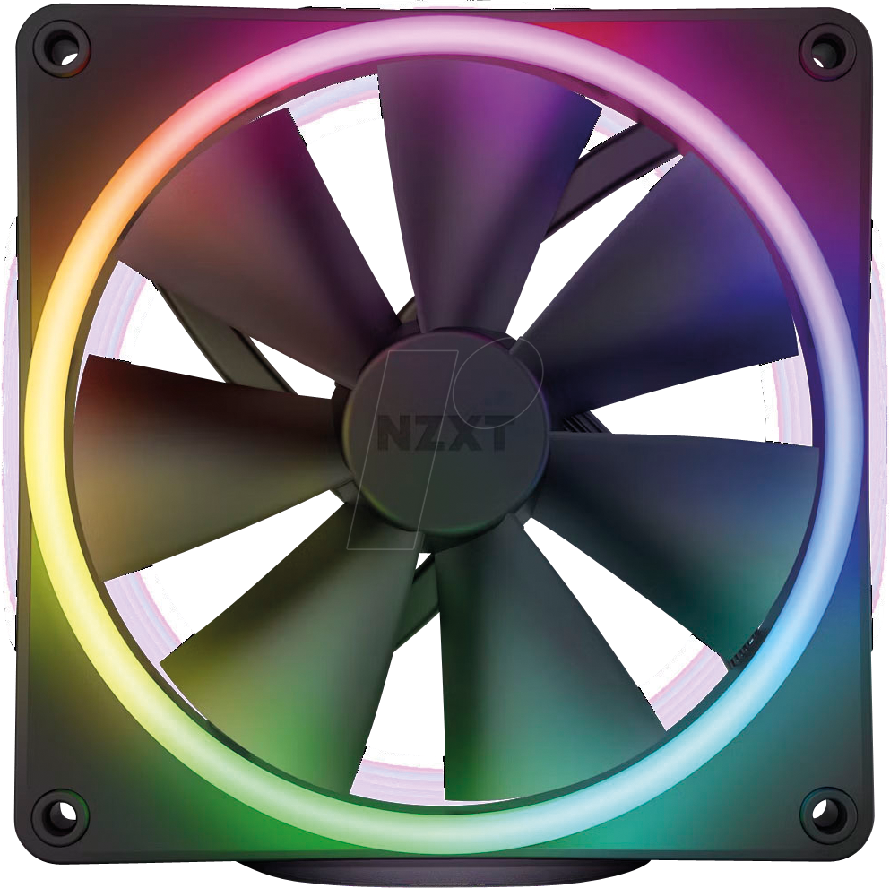 NZXT RF-D14SF-B1 - NZXT F140 RGB DUO, 140 mm PWM schwarz
