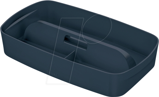 LEITZ 52660089 - Aufbewahrungsbox, klein, mit Griff, samtgrau