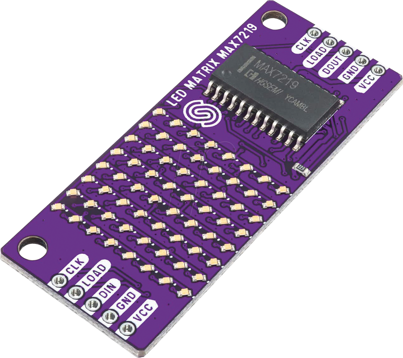 DEBO LED 8X8 VT - Entwicklerboards - LED-Modul, 8x8 SMD, violett