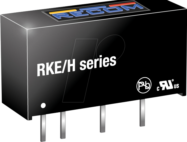 RKE-2405S-H - DC/DC-Wandler RKE, 24 Vin, Single, 5 Vout, 200 mA, SIP7