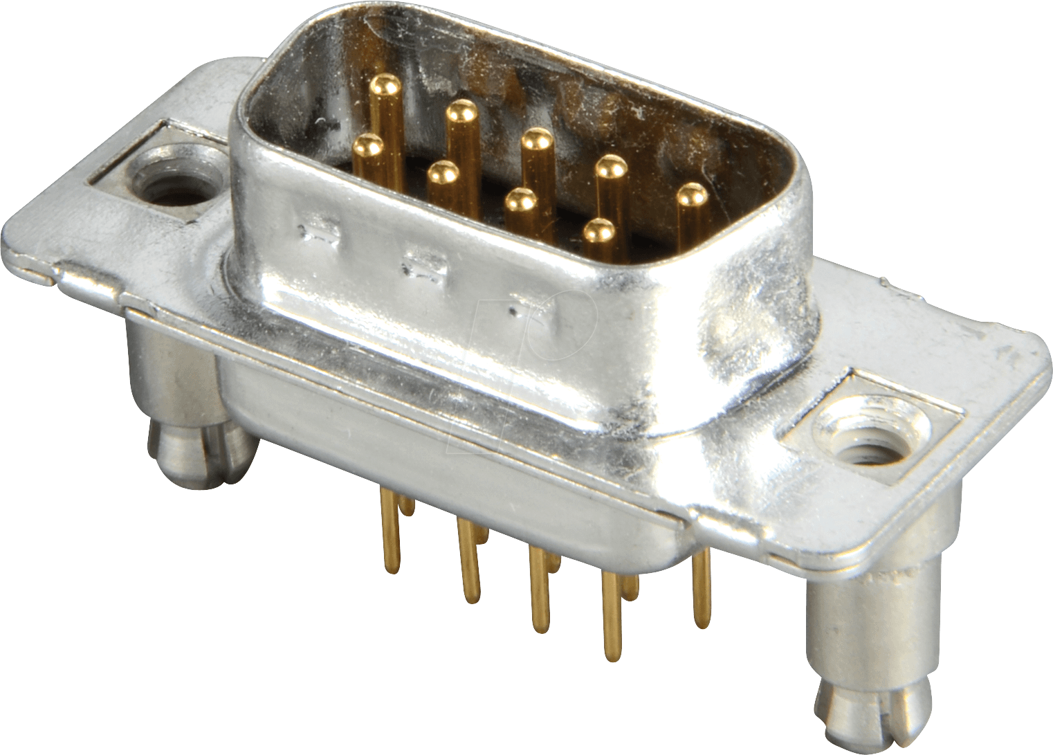 Thumbnail - D-SUB ST 09 CLIP - D-SUB-Stecker, 9-polig, Print,Clip, gedr. Kontakte
