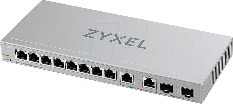 Thumbnail - ZYXEL XGS121012 - Switch, 12-Port, Gigabit Ethernet